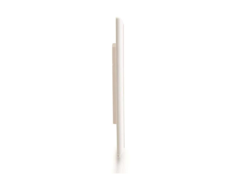 C2G 4-Port Keystone Wallplate Wht