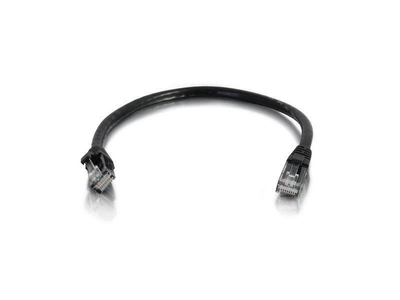 C2G 12Ft Cat6 Snagless Patch Cbl Blk