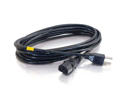 Cordon d'alimentation C2G 15 pi - 18 AWG - Nema 5-15P vers IEC 320C13 - Ordinateur