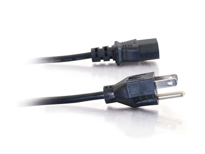 Cordon d'alimentation C2G 15 pi - 18 AWG - Nema 5-15P vers IEC 320C13 - Ordinateur