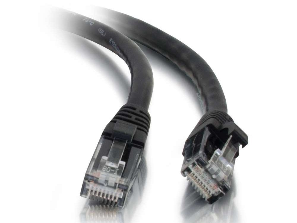 C2G 25Ft Cat5E Snagless Utp Cbl-Blk