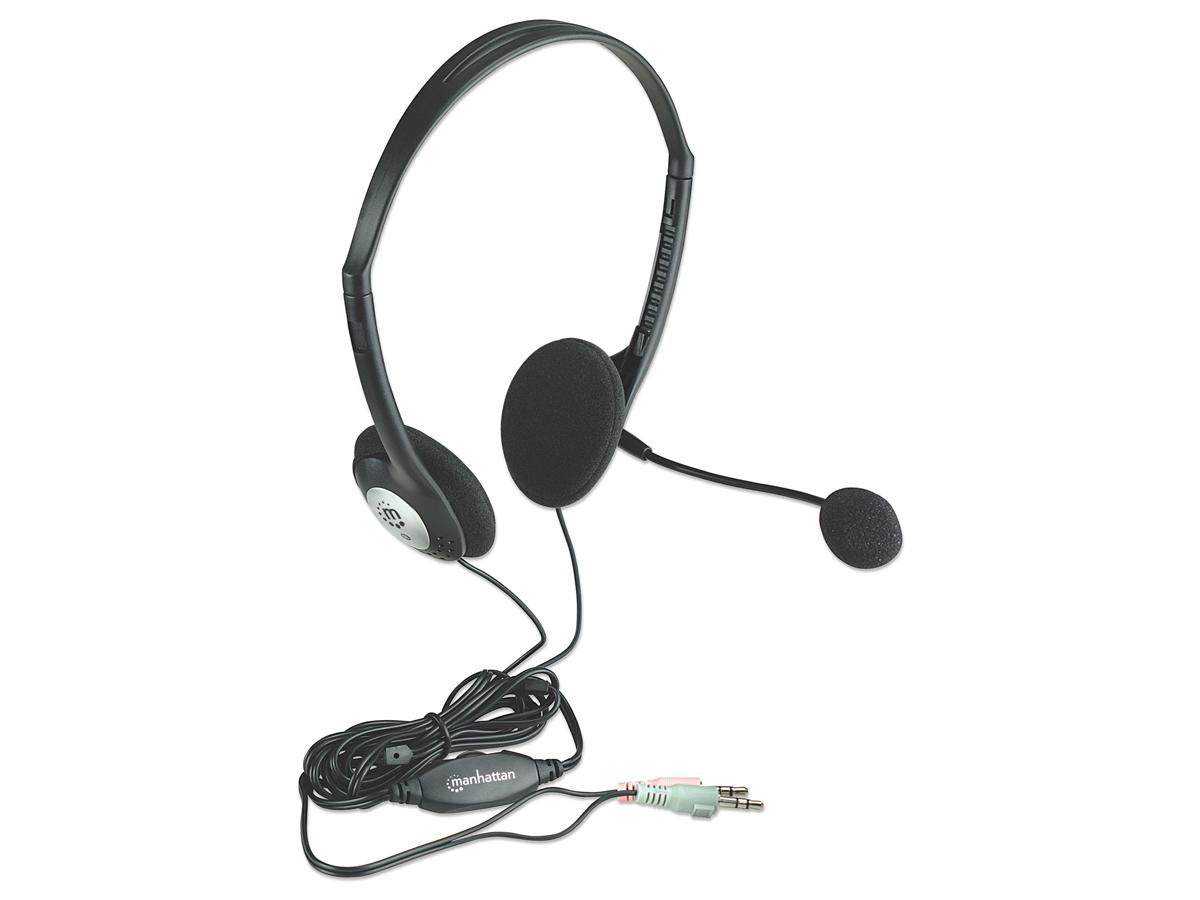 Manhattan Stereo On-Ear Headset (3.5Mm) (Clearance Pricing), Micro