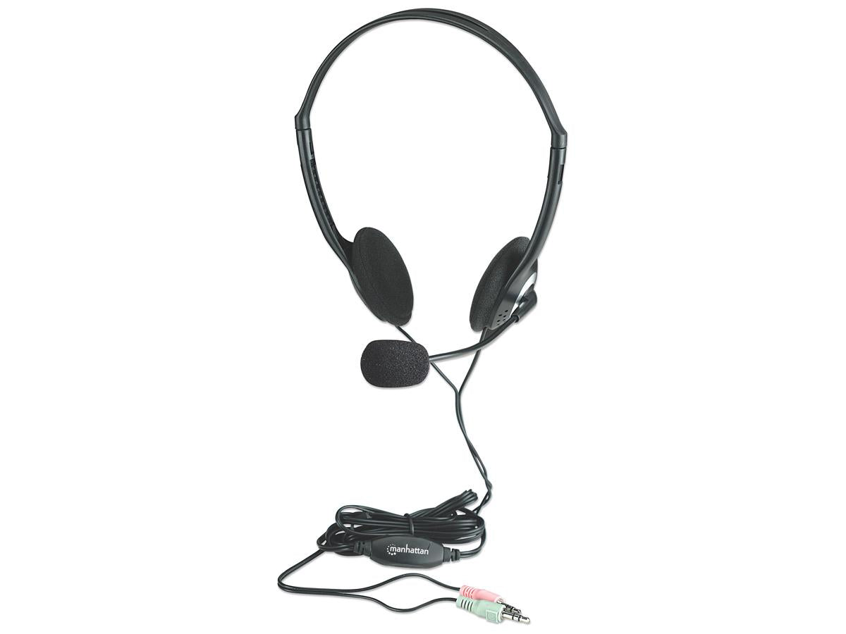 Manhattan Stereo On-Ear Headset (3.5Mm) (Clearance Pricing), Micro