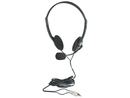 Manhattan Stereo On-Ear Headset (3.5Mm) (Clearance Pricing), Micro