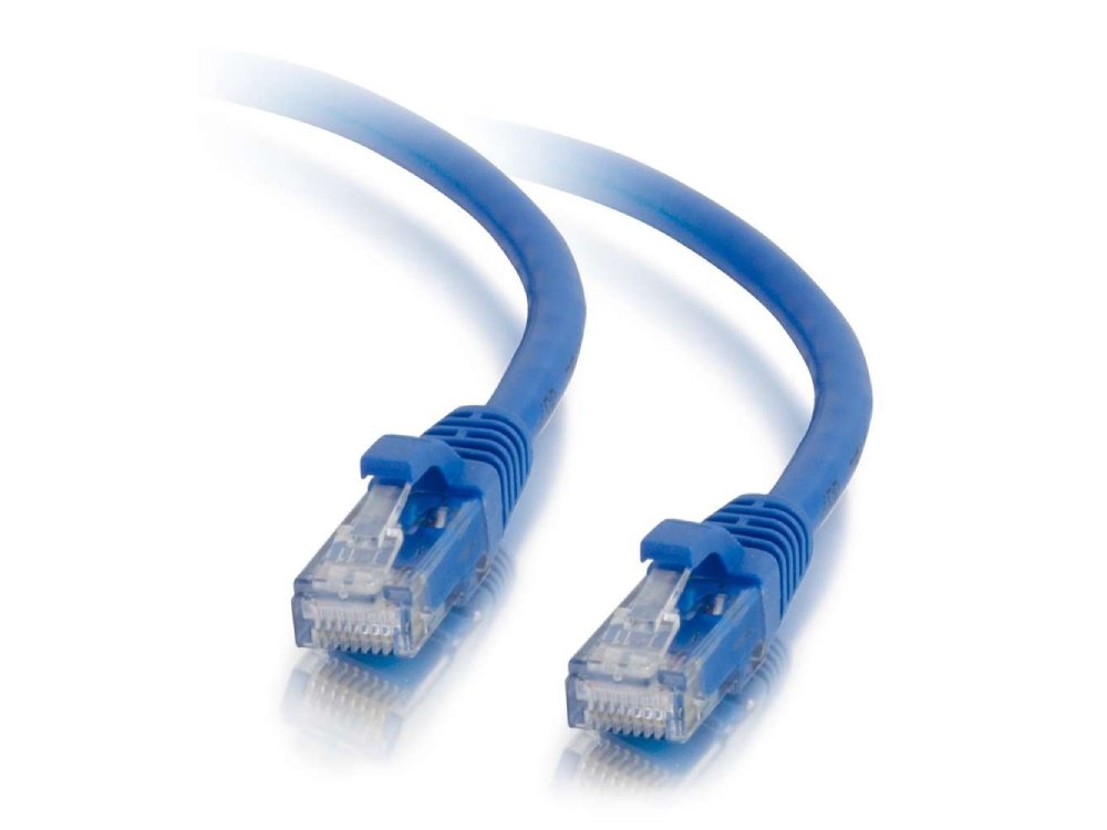 C2G 15Ft Cat5E Snagless Utp Cable Blue