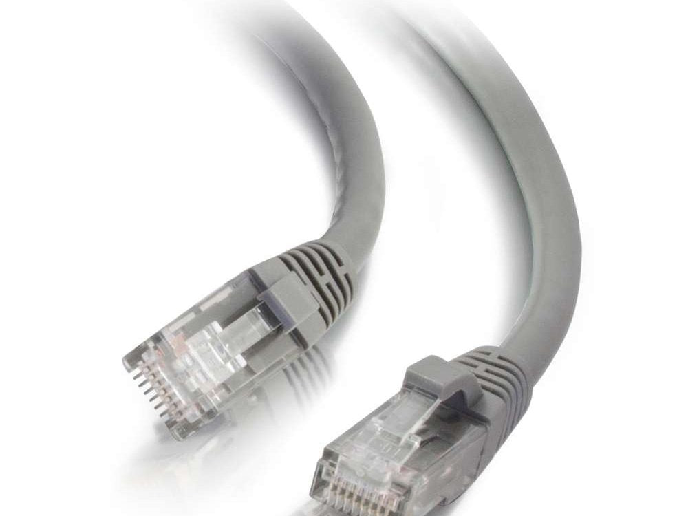 C2G 1Ft Cat6 Snagless Utp Cable - Gray