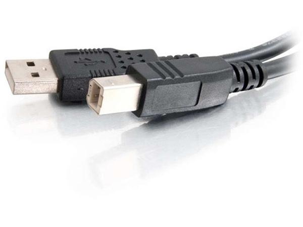 C2G 16.4Ft Usb A To Usb B Cable - Usb A To B Cable - Usb 2.0 - Bla