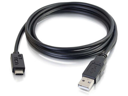 Cable USB C a USB C2G de 1,8 m - Cable USB C 2.0 a USB A - Macho/Macho - USB-