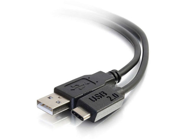 Cable USB C a USB C2G de 1,8 m - Cable USB C 2.0 a USB A - Macho/Macho - USB-