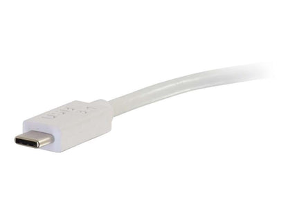 Adaptateur USB-C vers DisplayPort C2G blanc