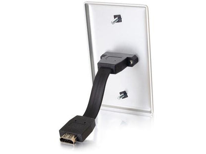 Plaque murale HDMI C2G - Simple - Plaque de montage