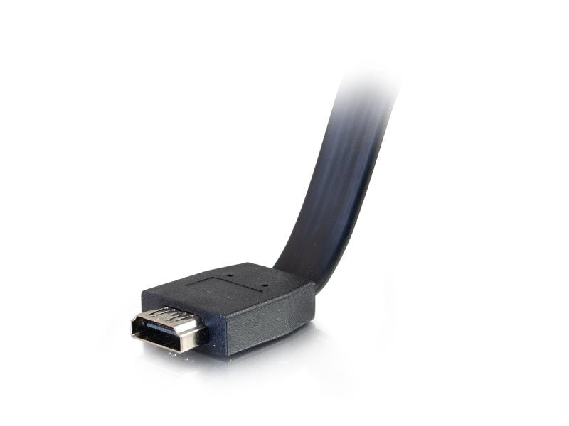 Placa de pared de una sola unidad C2G con cable HDMI