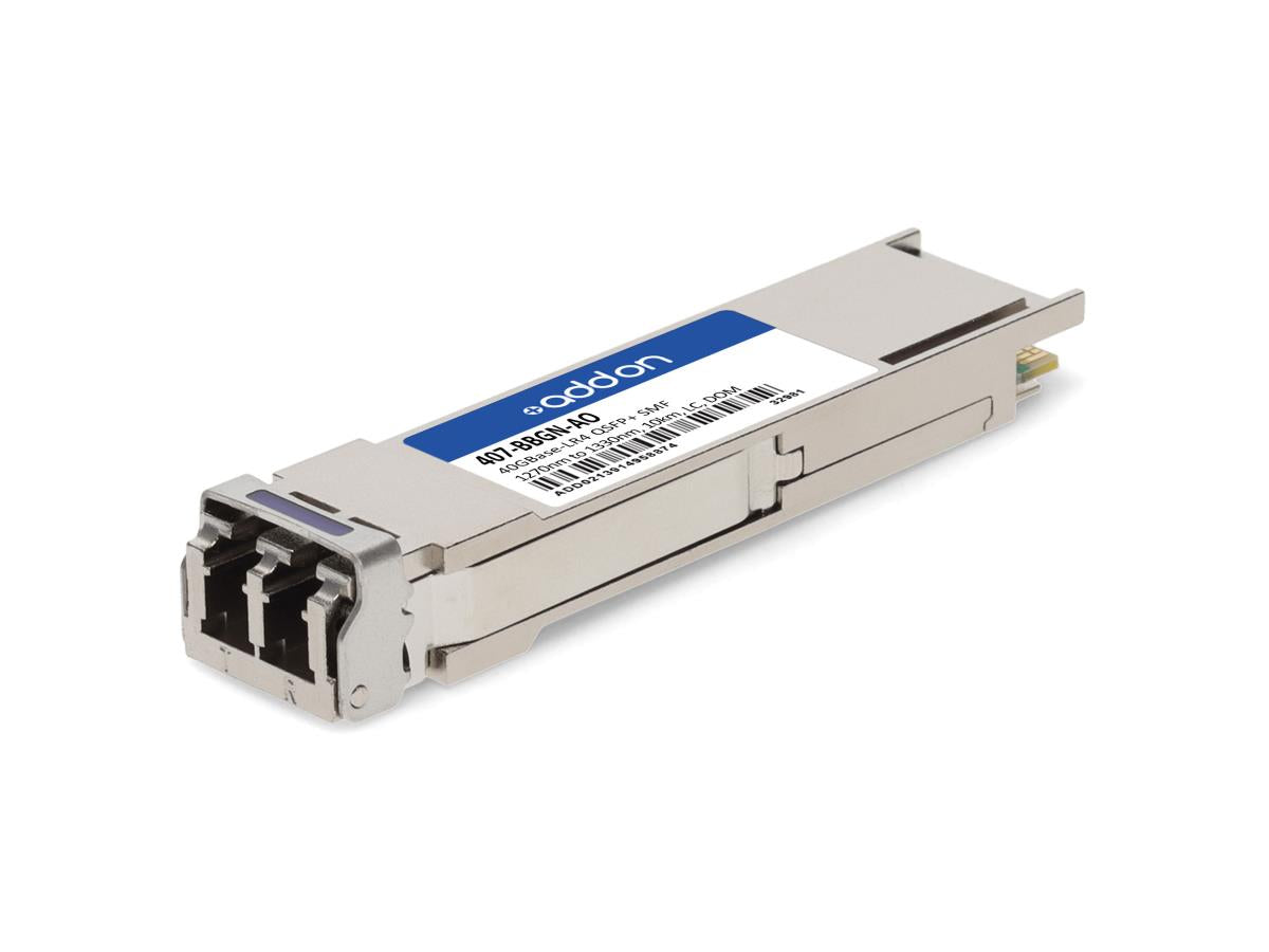Add-On Dell 407-Bbgn Comp Taa Smf Qsfp+ Lc Xcvr