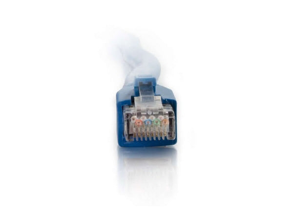 C2G 300Ft Cat6 Blue Solid Shielded Patch Cbl