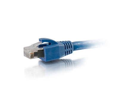 C2G 50 Ft Cat6 Blue Solid Shielded Patch Cbl