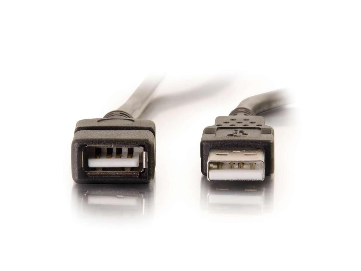 C2G 1M Usb Extension Cable - 2.0 M/F Black