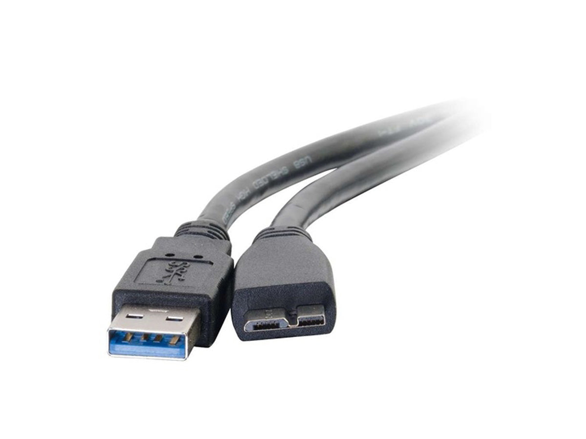 C2G 1M Usb 3.0 A Male To Micro B Male Cable