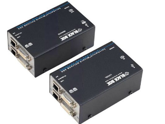 Black Box Corp DVI-D, double tête, extension KVM USB
