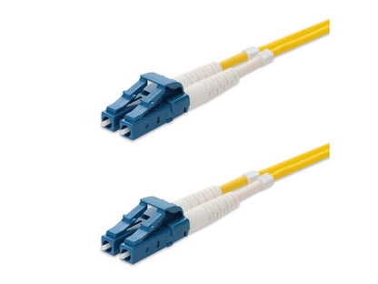 Cable de conexión dúplex amarillo Lc OS2 de 12 m adicional