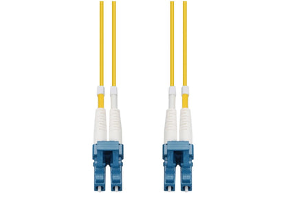 Cable de conexión dúplex amarillo Lc OS2 de 12 m adicional