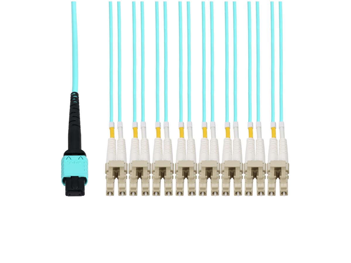 Cable de distribución de agua Add-On20M Mpo/8Xlc F/M Om4