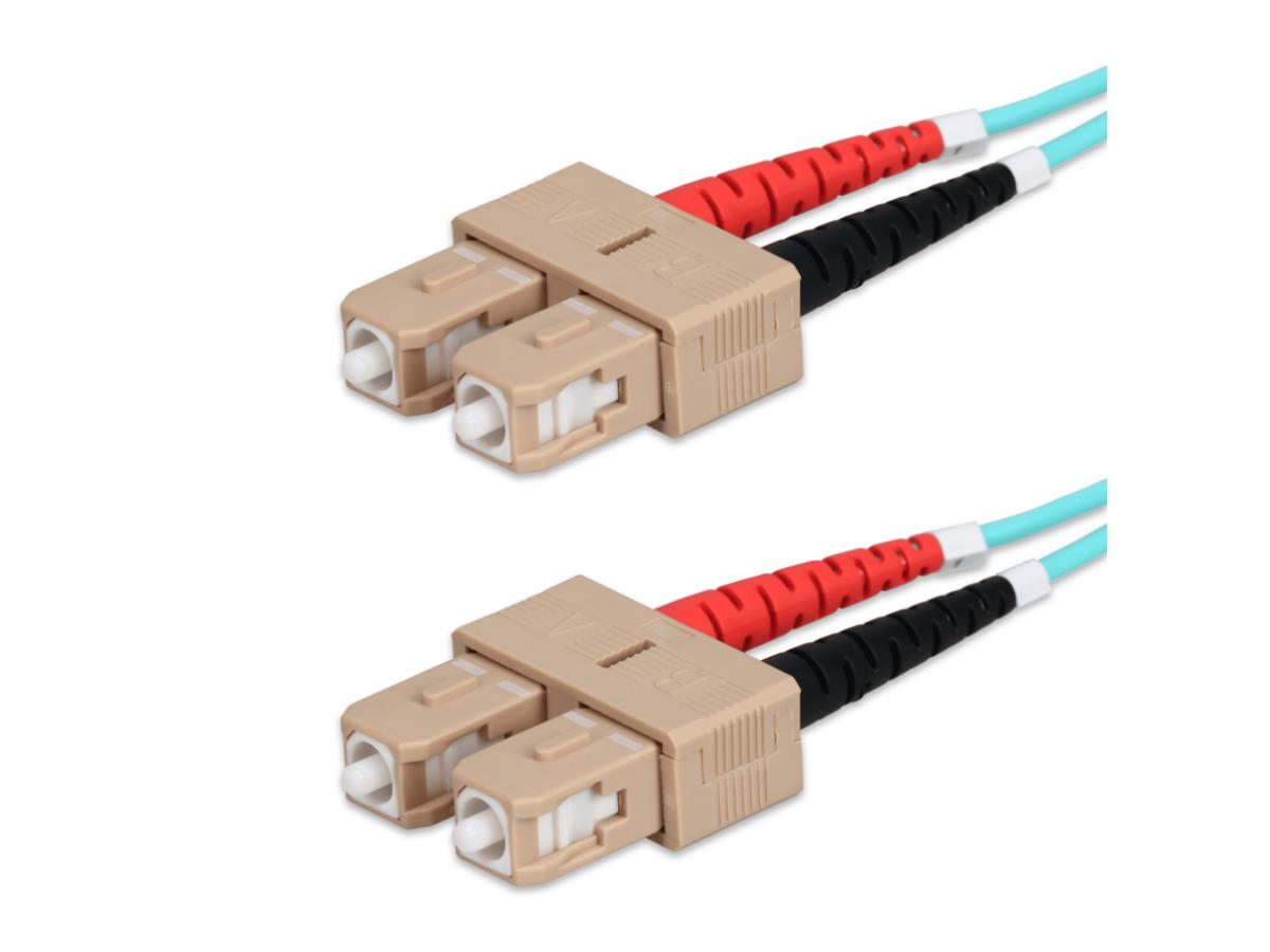 Cable de parche de fibra Aqua Add-On50M Sc M/M OM4