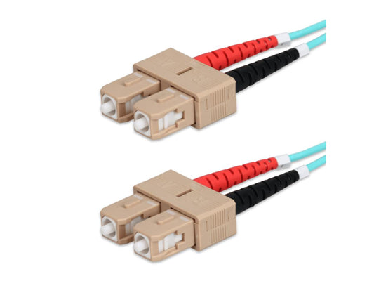 Cable de parche de fibra Aqua Add-On50M Sc M/M OM4