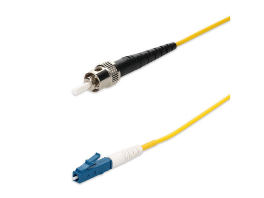 Câble de raccordement simplex jaune Add-On2M LC vers ST OS2