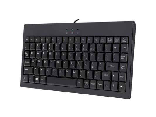 Mini-capuchon LED Kybd noir USB-Ps/2 Combo