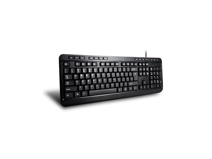 Clavier Dt Mltmd avec raccourcis clavier, noir PS 2