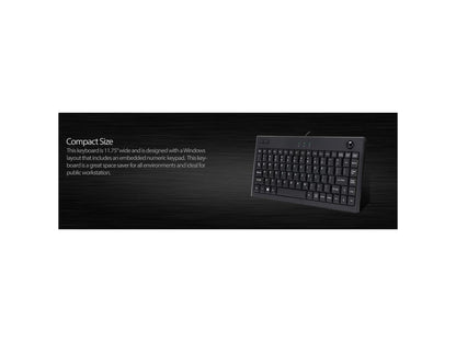 Mini-trackball USB noir 800 DPI (Opt Trackball) Kybd