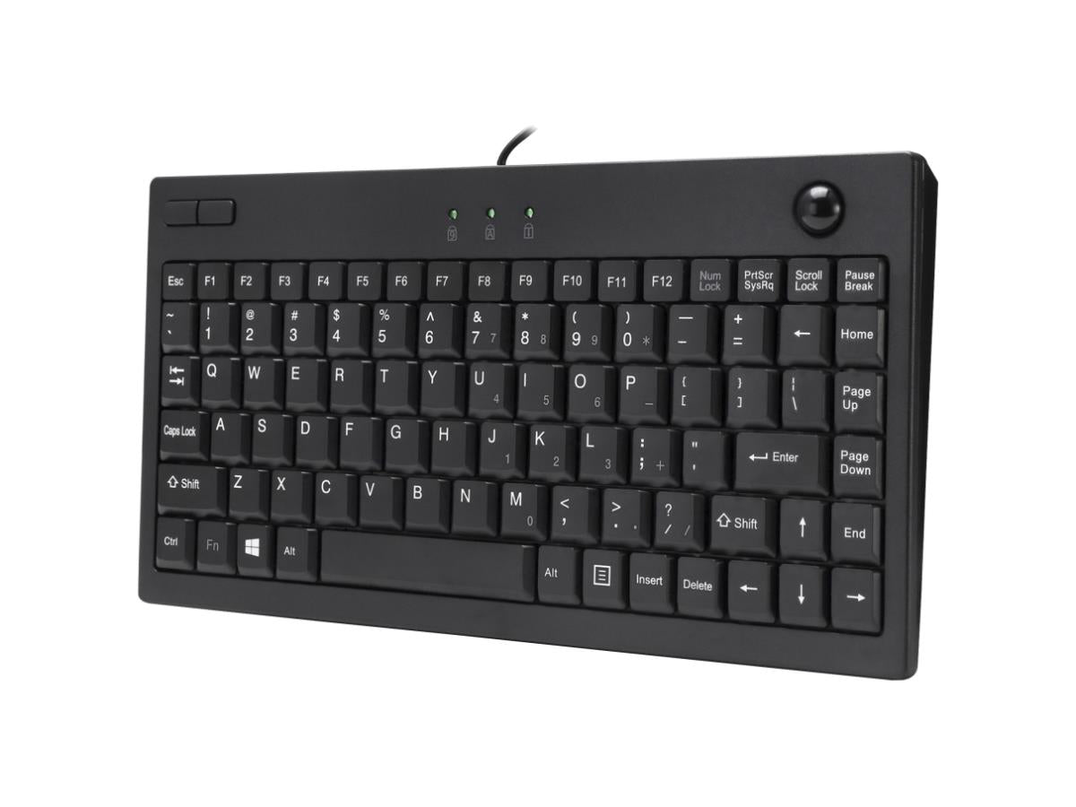 Mini-trackball USB noir 800 DPI (Opt Trackball) Kybd