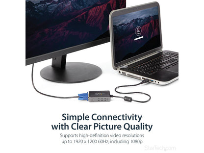 Adaptador USB 2.0 a VGA, convertidor de monitor USB a VGA para Windows.