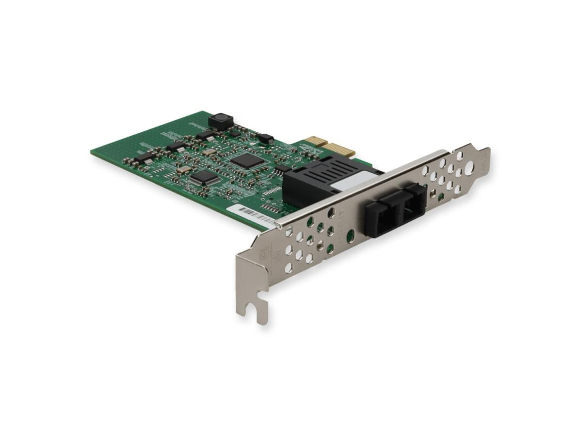 Add-On 100Mbs Single Sc Pcie X1 Nic Allied Comp