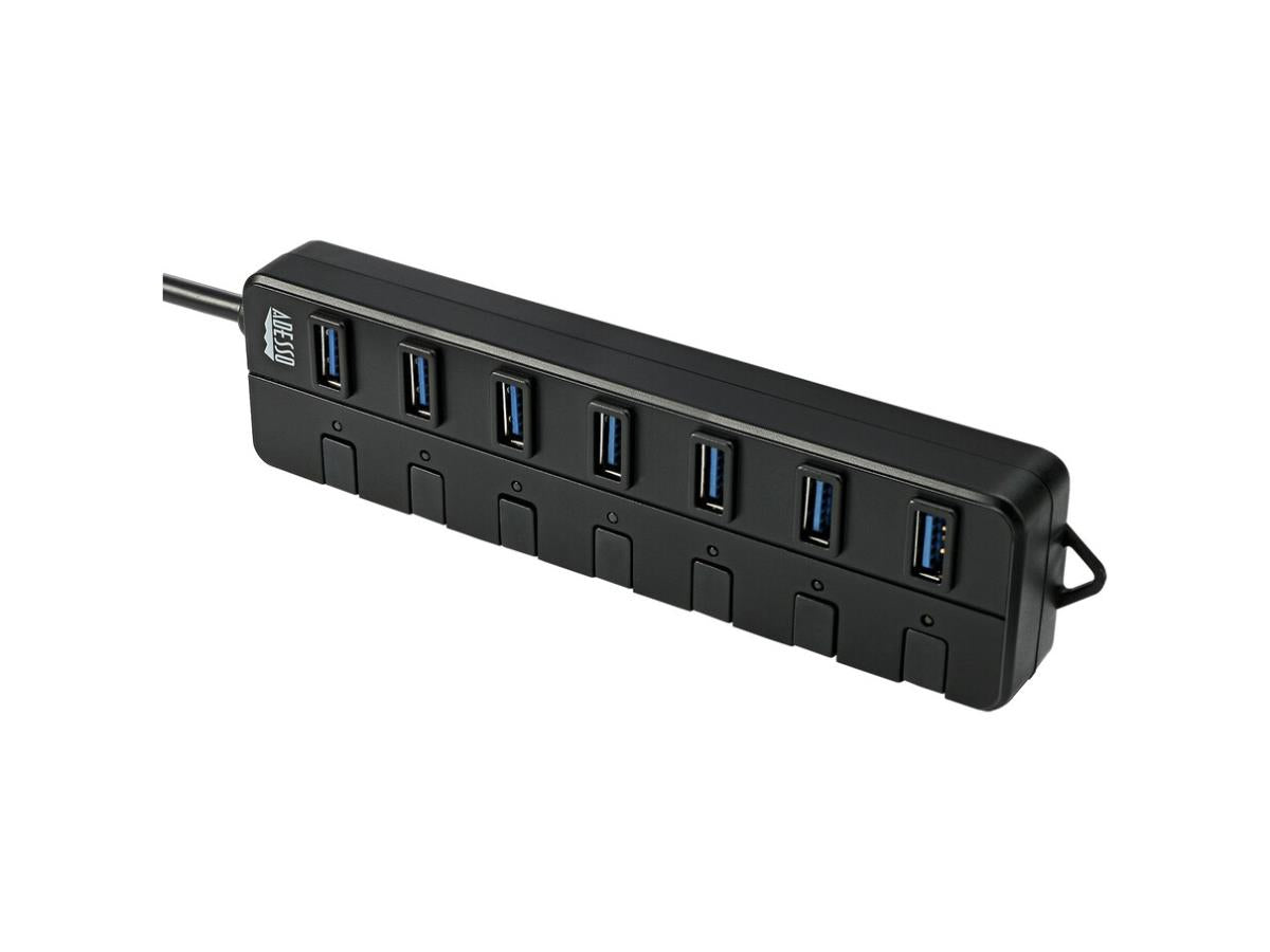 7 Prts Usb 3.0 Hub Up To 7 Devices