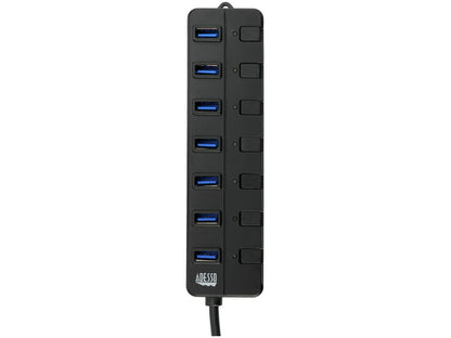 7 Prts Usb 3.0 Hub Up To 7 Devices