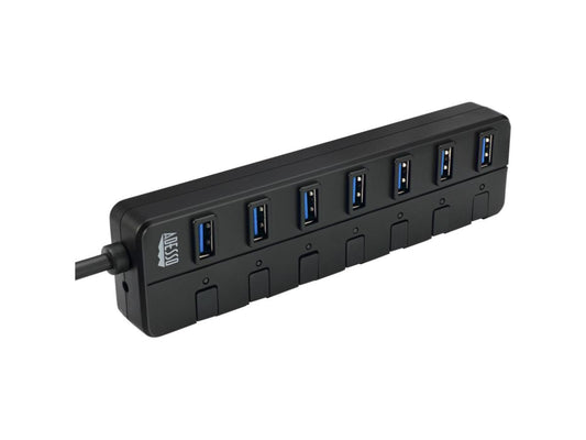 7 Prts Usb 3.0 Hub Up To 7 Devices