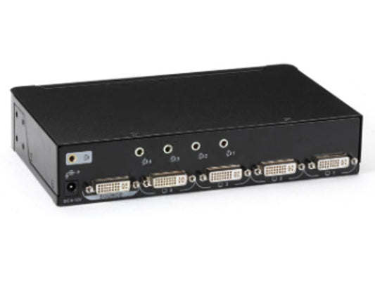 Répartiteur DVI-D 1 x 4 avec audio et HDCP Black Box Corp