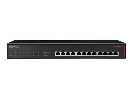 Buffalo Gigabit Unmanaged Poe Switch -Port Metal Chassis Lifetime