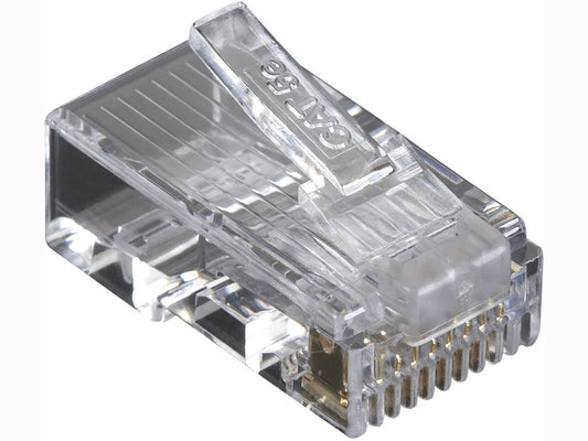 Lot de 100 fiches modulaires Cat5E sans blindage Black Box Corp
