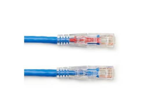 Cable de conexión Gigabase 3 Cat5E de Black Box Corp, azul, 3 m