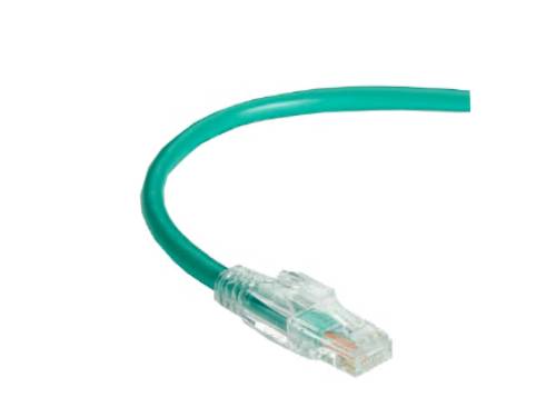 Cable de conexión Gigabase 3 Cat5E de Black Box Corp, color verde, 6 m