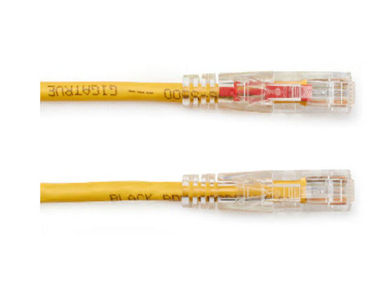 Cable de conexión Gigabase 3 Cat5E de Black Box Corp, amarillo, 3 m