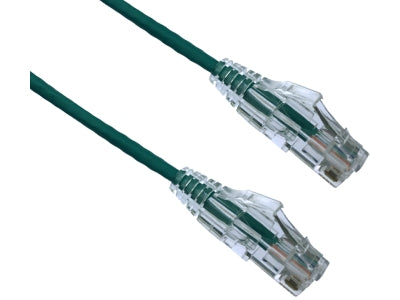 Cable de conexión ultrafino sin enganches Bendnflex Cat6A de 6 pies de Axiom, 650 MHz (