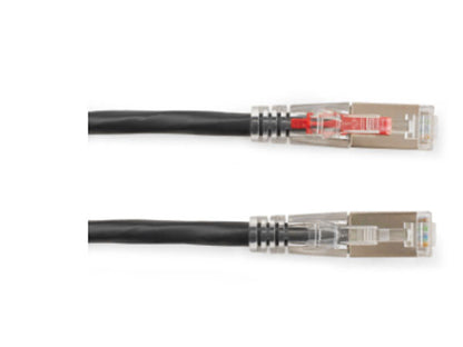 Cable de conexión Gigatrue 3 Cat6A de Black Box Corp, negro, 90 cm