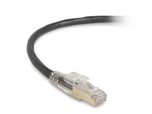 Cable de conexión Gigatrue 3 Cat6A de Black Box Corp, negro, 90 cm