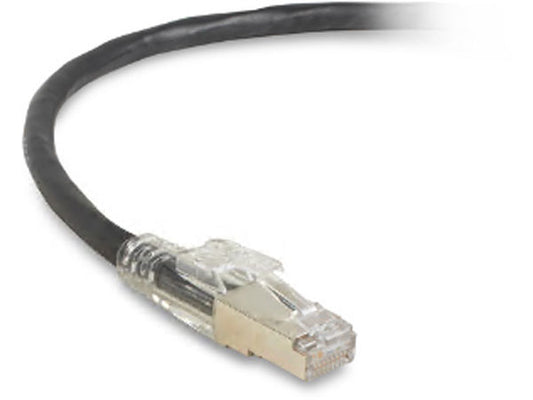 Cable de conexión Black Box Corp Gigatrue 3 Cat6A, negro, 2,13 m