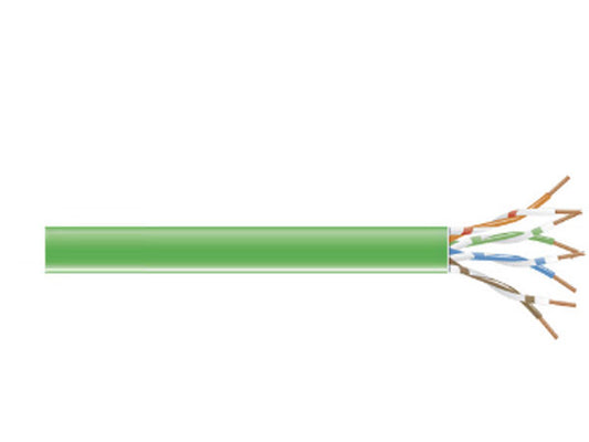 Black Box Corp Cable - Utp, Plenum, Green, 1000-Ft.