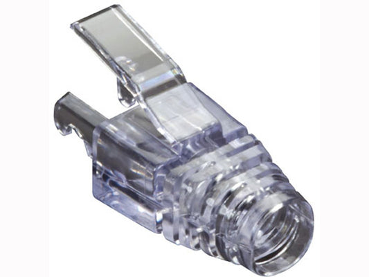 Câbles de protection EZ-Rj45 Cat6 de Black Box Corp, paquet de 25, transparents