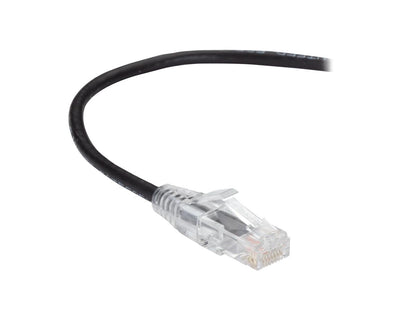 Black Box Corp Slim Net Cat6 Patch Cable Black 7 Ft